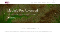 Desktop Screenshot of csmap.cz